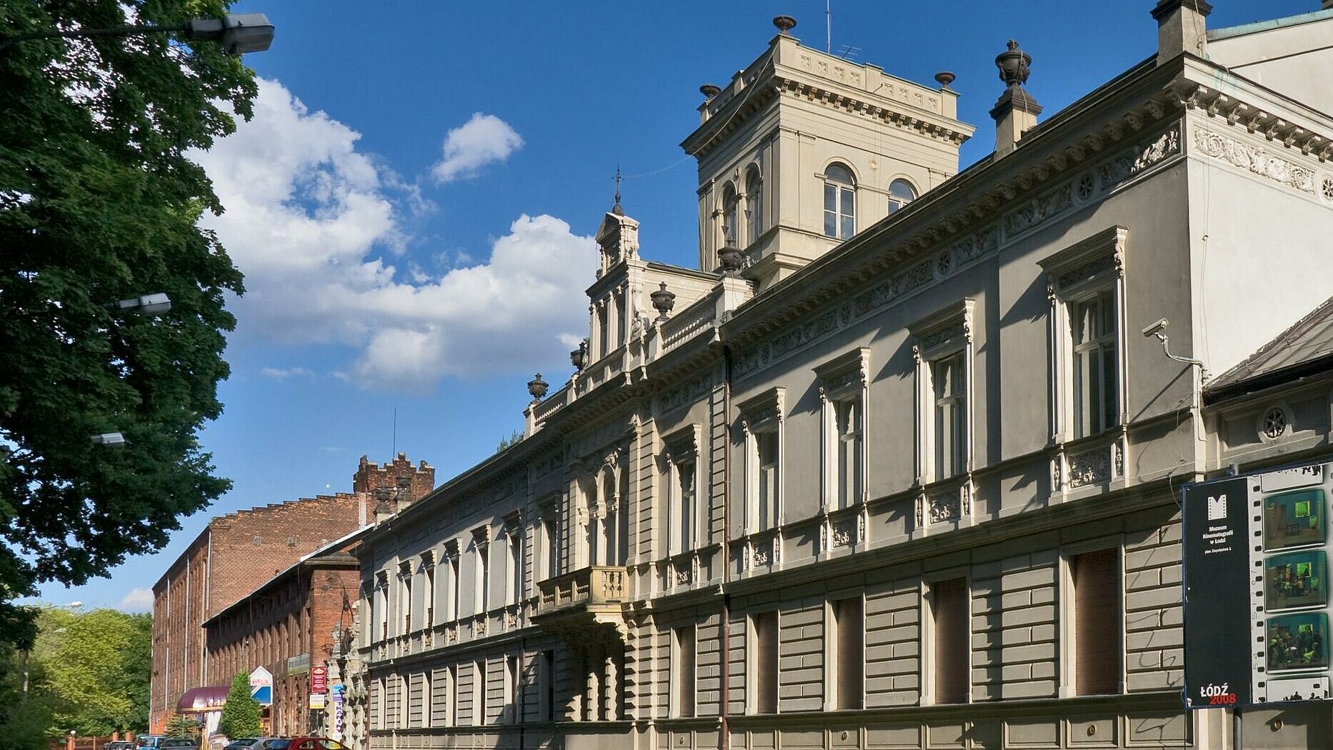 Pałac K. Scheiblera - siedziba Muzeum Kinematografii , arch. UMŁ