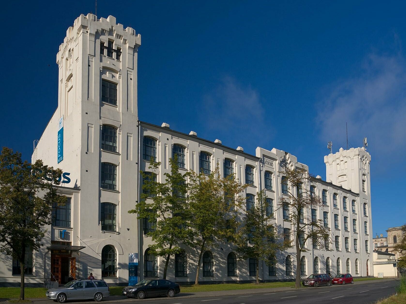 J. Kindermann's factory - currently Hotel Focus , fot. z arch. UMŁ