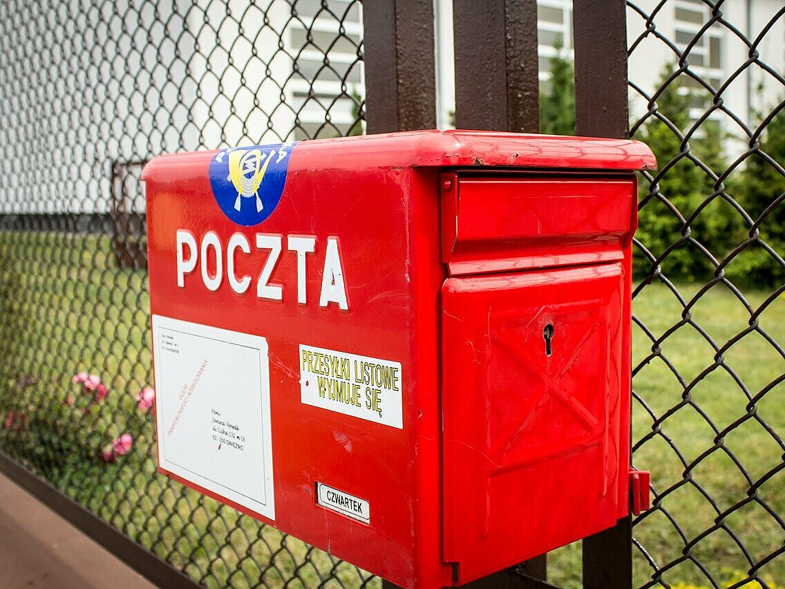 Der Post in Łódź 