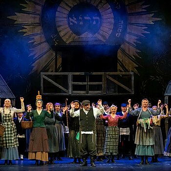 skrzypek na dachu lodz