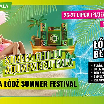 Aquapark Fala na Łódź Summer Festival