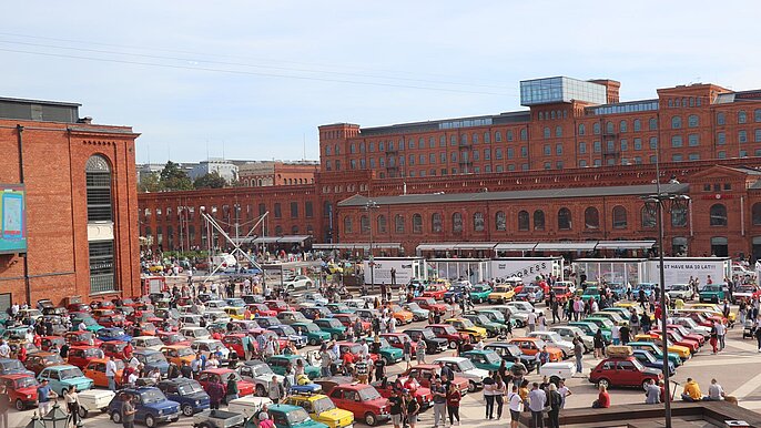 Zlot Fiatów 126p w Łodzi -  fot: P.Miłek/ŁOT