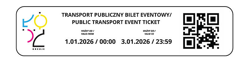  , bilet eventowy lodz wzor