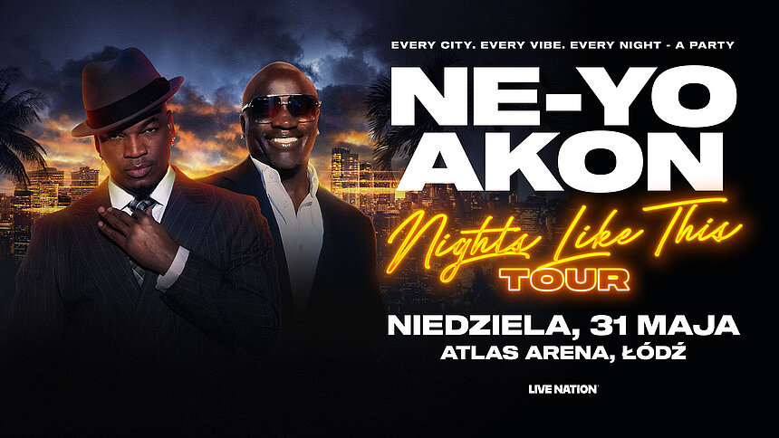 NE-YO AKON koncert lodz