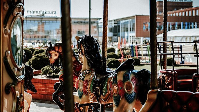 Karuzela w Manufakturze -  Manufaktura