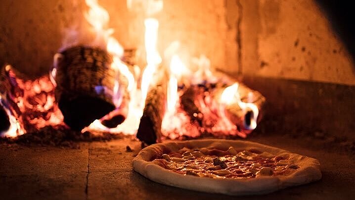 Browar Księży Młyn  , pizza w piecu