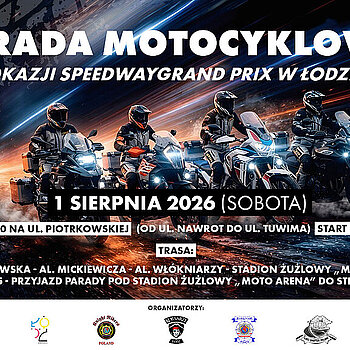parada motocykli Łódź