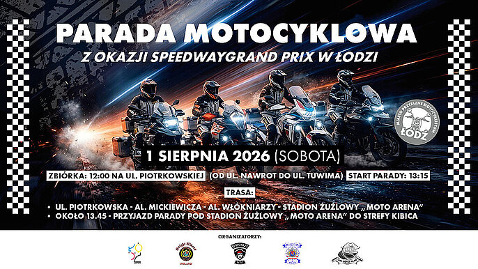  -  parada motocykli Łódź