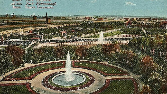 Park Helenów dawniej  