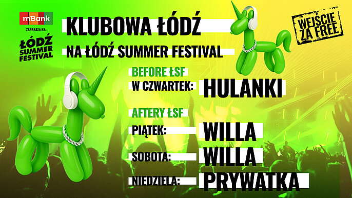  -  Klubowa Łódź Summer Festival