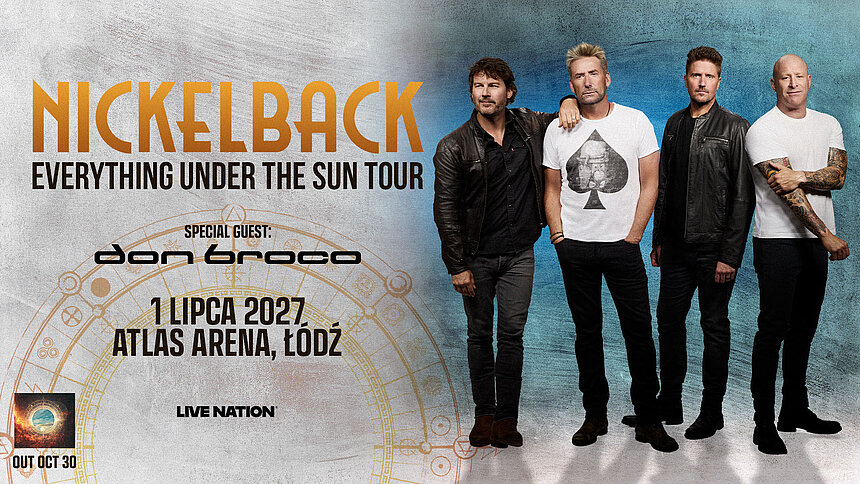 Nickelback w Łodzi