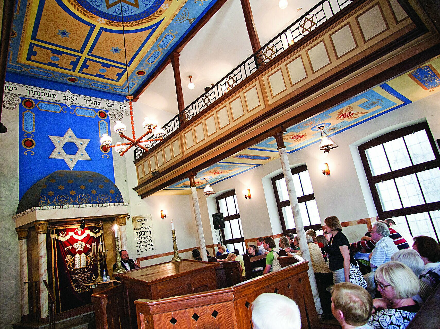 Le synagogue du Reicher familie - intérieur , fot. K. Cytacki