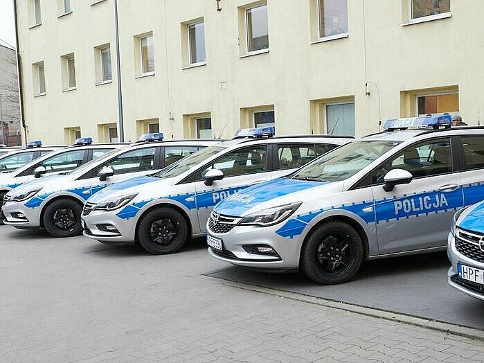 Police in Lodz , fot. UMŁ