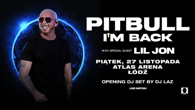  -  Pitbull w Atlas Arenie w Łodzi