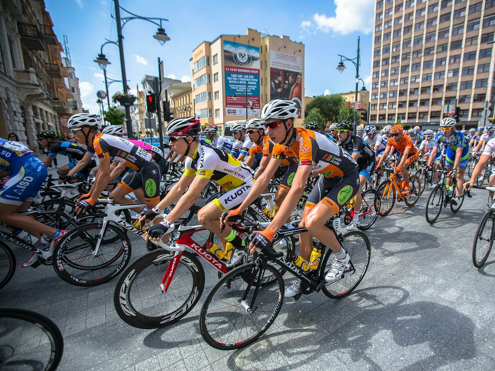 L'international course des cyclistées , fot. UMŁ