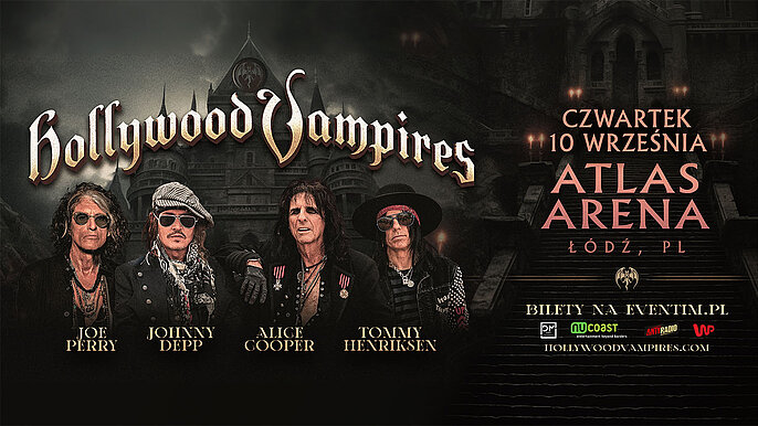  -  Hollywood Vampires Atlas Arena Łódź