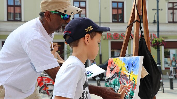 Plener malarski -  P.Miłek/ŁOT