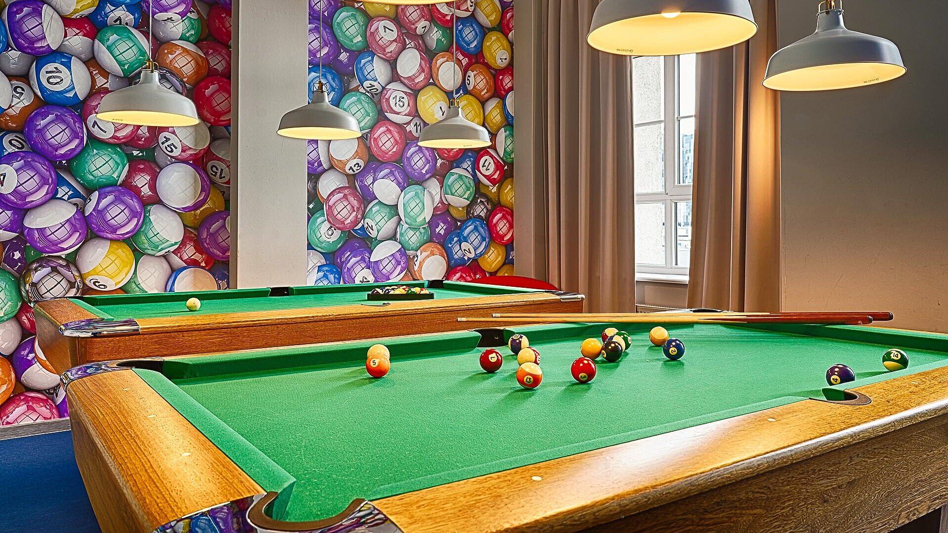  , Sala bilardowa Hotel Focus