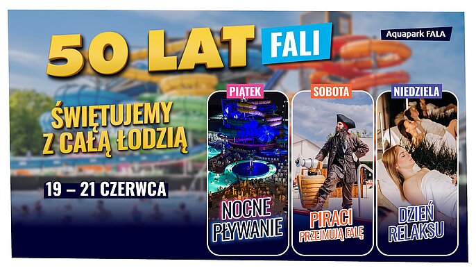  -  Wielka impreza urodzinowa w łódzkim aquaparku