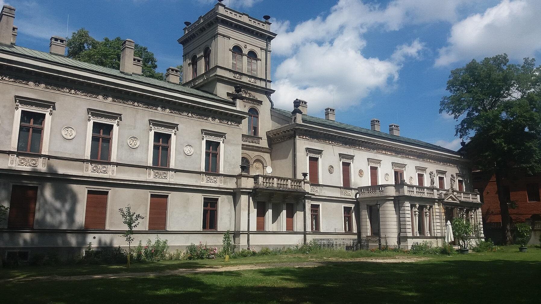 Fasada Pałacu Karola Scheiblera  , n