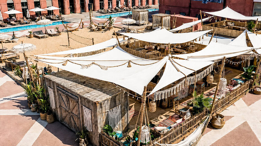 plaża manufaktura łódź