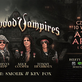 Hollywood Vampires w Atlas Arenie