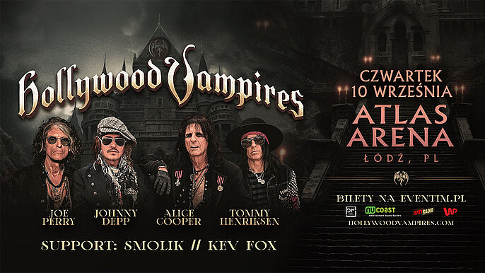  -  Hollywood Vampires w Atlas Arenie