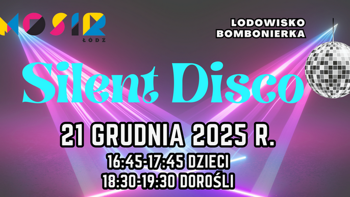  -  silent disco lodowisko lodz