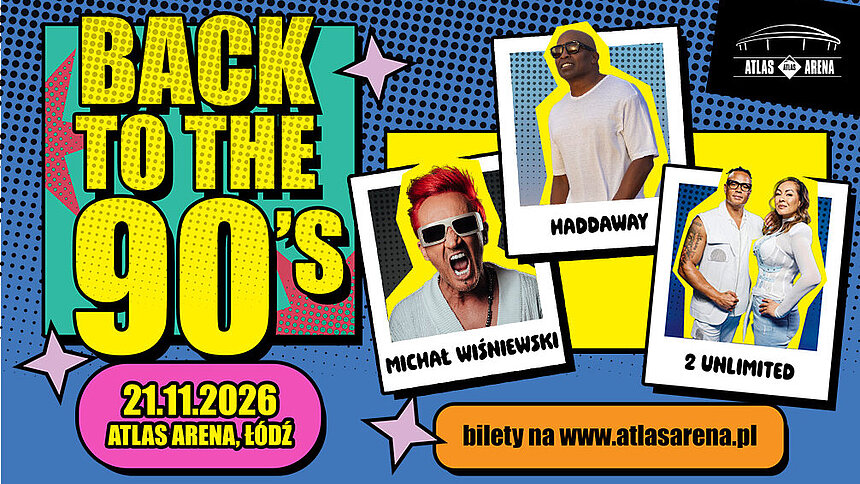Michał Wiśniewski dołącza do BACK TO THE 90’S w Atlas Arenie