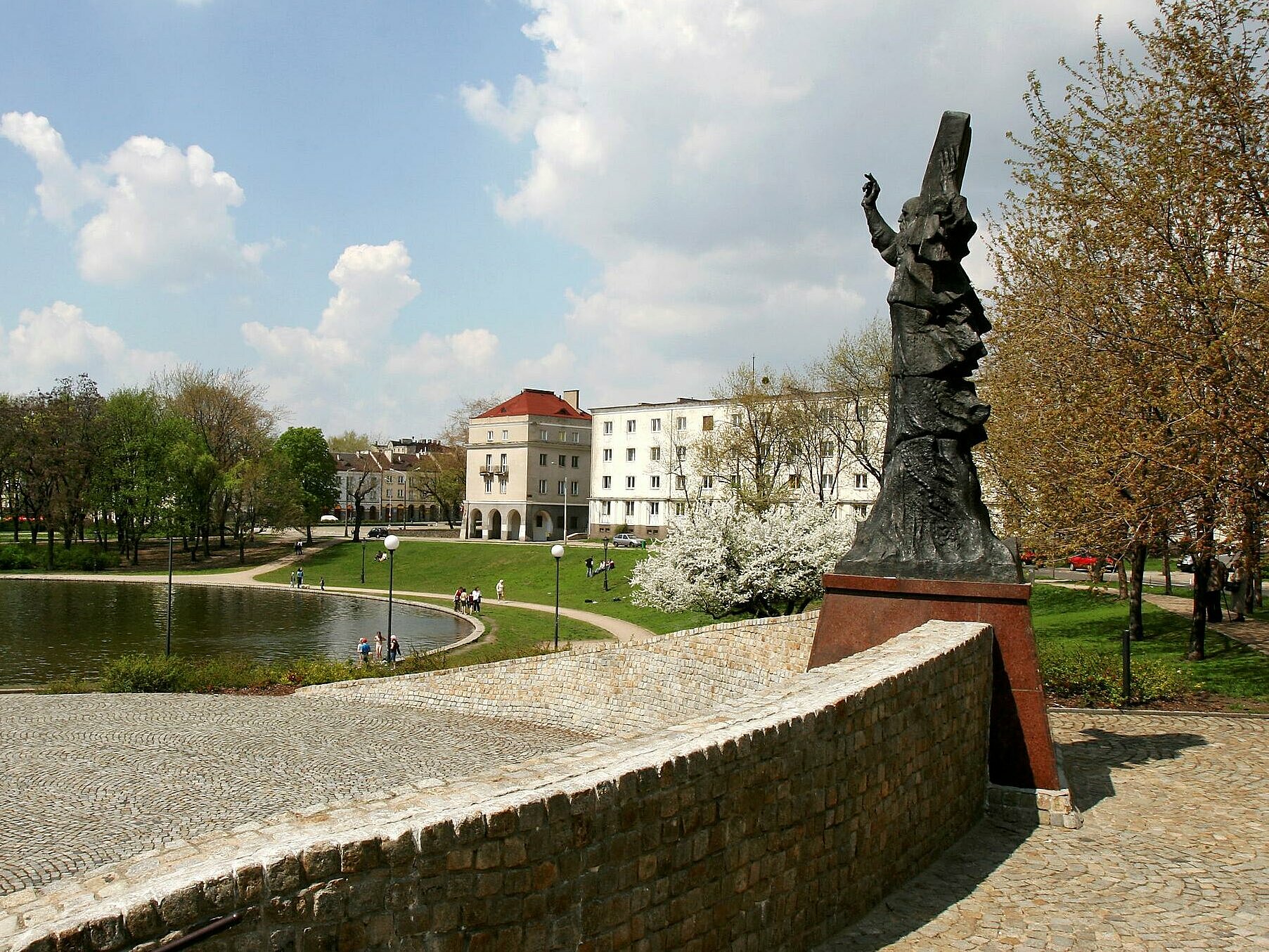 Decalogue monument in Old Town Park , A. Wach