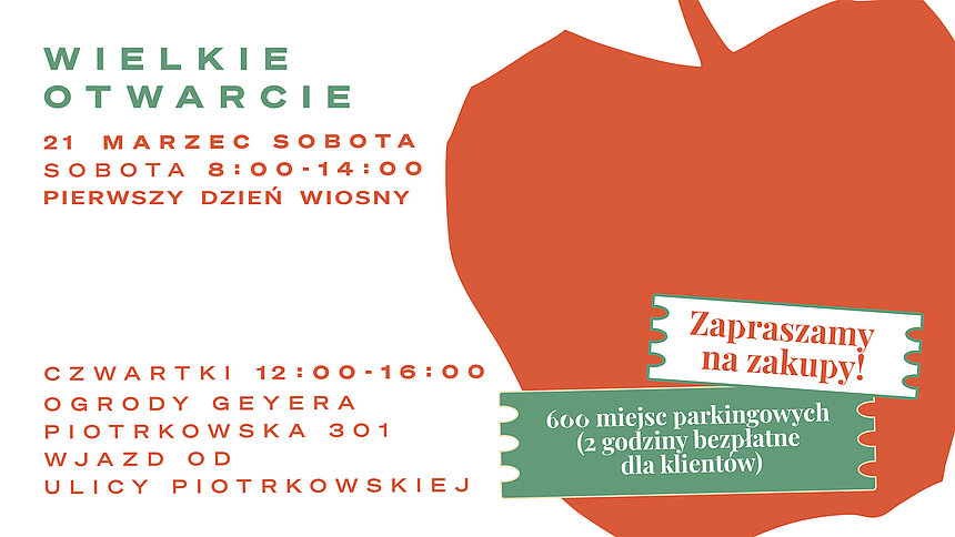 Bazar Smaku w Ogrodach Geyera Łódź