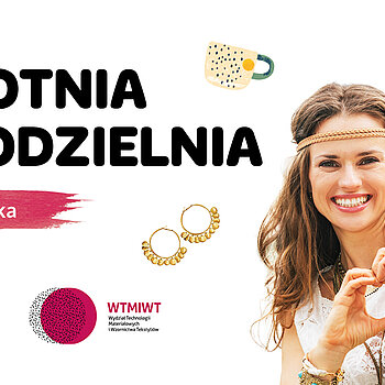 Plakat reklamowy: Sobotnia Rękodzielnia 15 października.