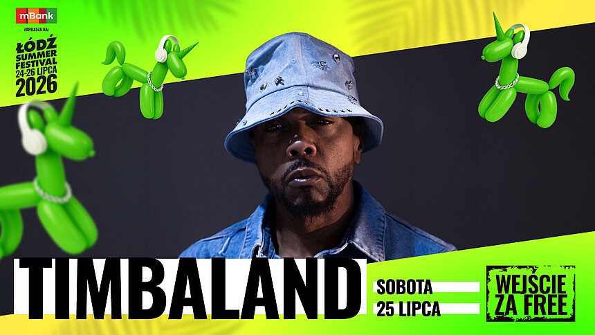 Timbaland Łódź Summer Festival 2026