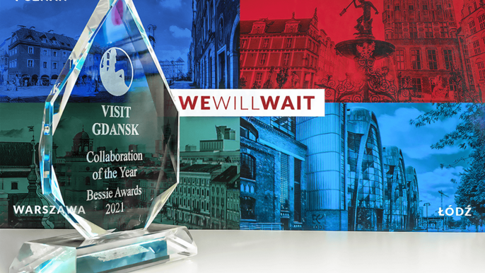 Akcja #CityWillWait, którą rozpoczęły Gdańsk, Łódź, Warszawa i Poznań została wyróżniona nagrodą Bessie Awards 2021  