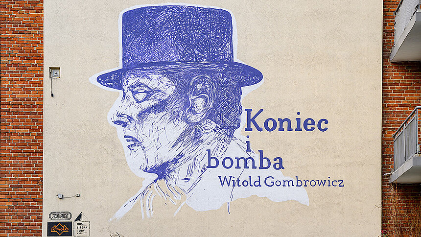 mural gombrowicz