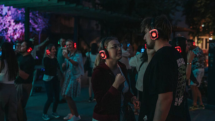  -  silent disco łódź