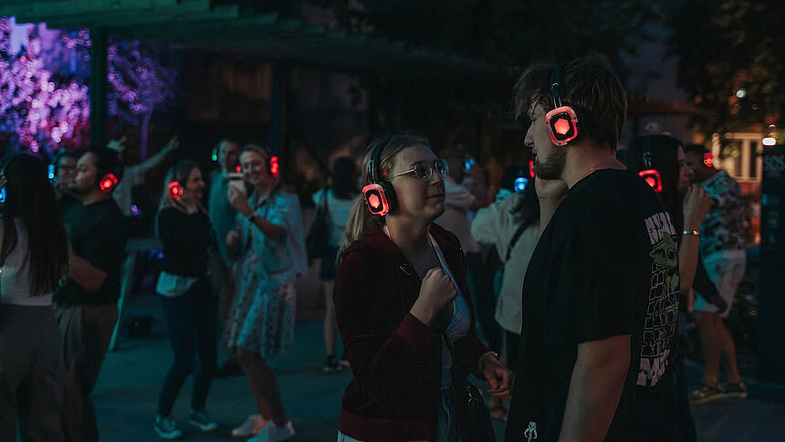 silent disco łódź