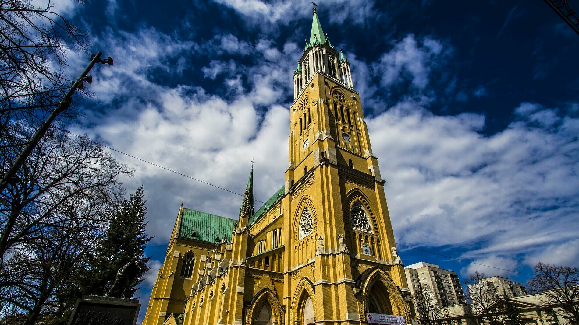 La cathédrale en arc de Lodz , Archiwum UMŁ
