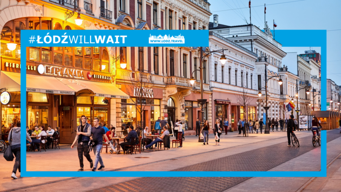 Ulica Piotrkowska w Łodzi -  Łódzka Organizacja Turystyczna