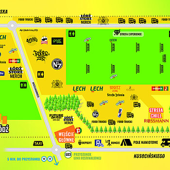 Łódź Summer Festival 2026 prezentuje miasteczko festiwalowe