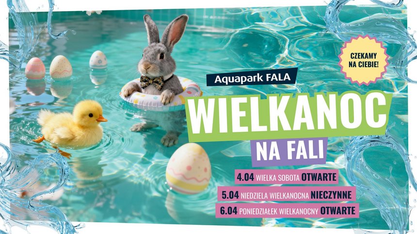 aquapark fala wielkanoc