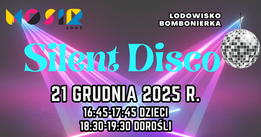 silent disco lodowisko lodz